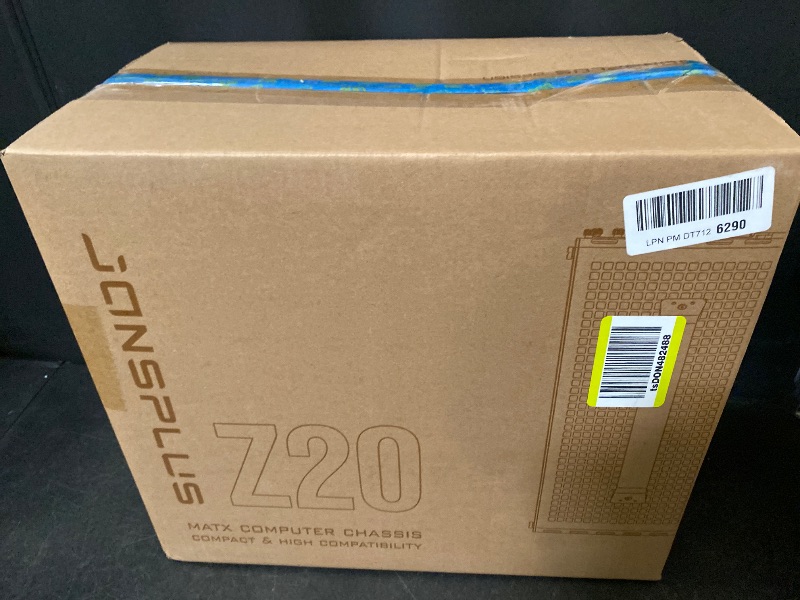 Photo 1 of Z20 Portable Computer Case, Micro-ATX Mini-ITX Tower Unique Pc Case, with Detachable Carrying Handle, Support SFX/ATX Power Supply, High-Performance Hardware Compatible Desktop PC