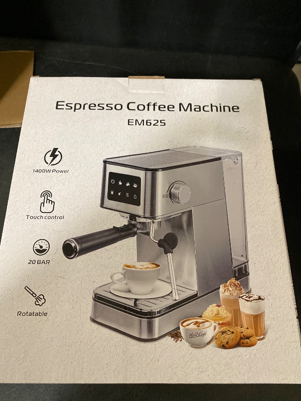 Photo 1 of 20Bar Espresso Machine with Rapid Cold Brew, Hot & Iced Coffee Machine, Espresso Maker with Milk Frother Steam Wand, Touch Screen with 40oz Water Tank for Latte, Cappuccino, Gift