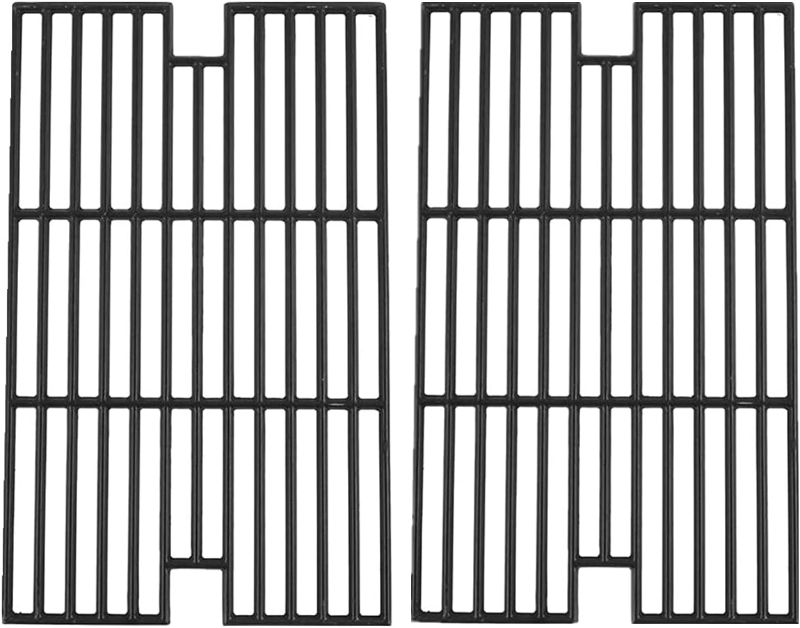 Photo 1 of SafBbcue 18.75 Inch Cast Iron Cooking Grid Grates for Kenmore 119.16301, 119.16301800, 119.16302800, 119.16433010; Members Mark BQ05051 Grills -2 Pack