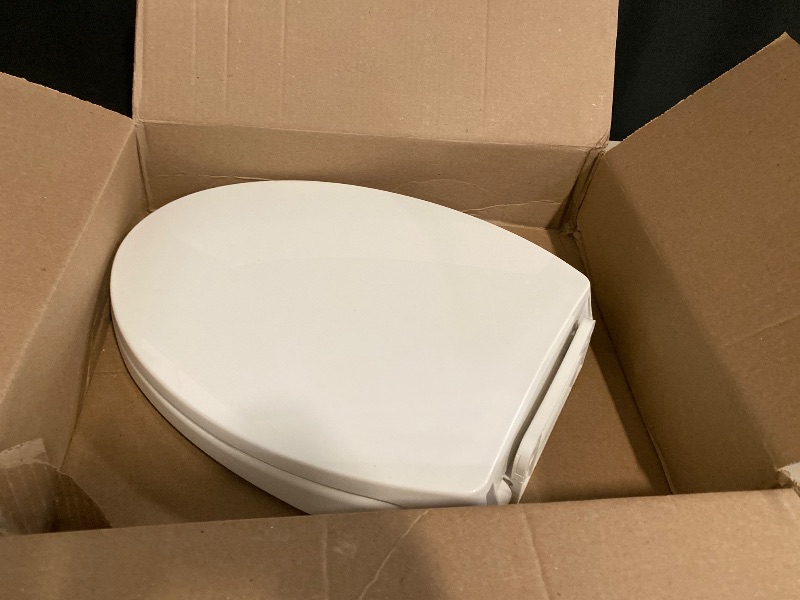 Photo 1 of American Standard 5503A00B.020 Slow Elongated Closed Front Toilet Seat, White