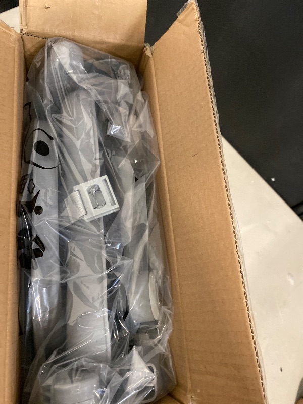 Photo 1 of YOLEO Baby High Chair Booster Seat for Dining Table, Adjustable Height Travel Foldable High Chairs with Tray