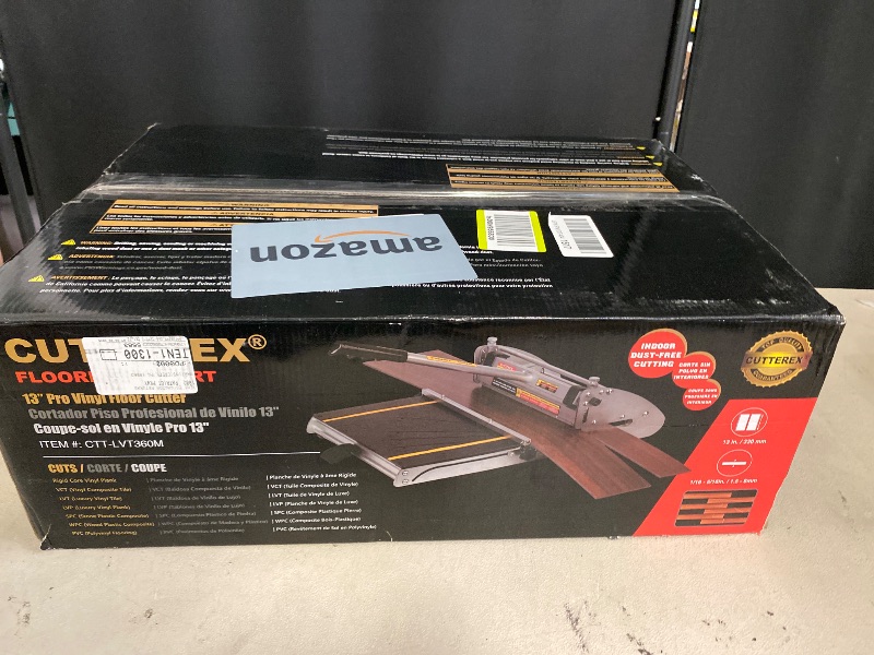Photo 1 of 13 INCH 360° VINYL Floor Cutter for VCT, LVT, PVC, Rubber Floor and Rigid Core VINYL Plank