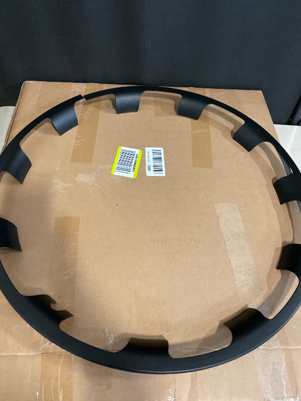 Photo 1 of Tesla Model Y 21 Inch Wheel Rim Protector ABS Tesla Wheel Protector for Model Y 2017-2024 Black 4Pcs