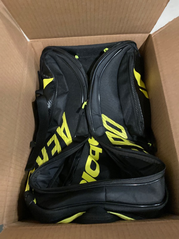 Photo 1 of Babolat BP Pure Aero Backpack Black/Yellow AH 2020
