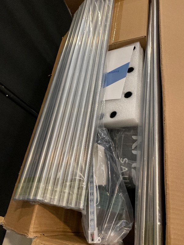 Photo 1 of Portable Sauna Box, Personal Steam Sauna for Home with Steamer, Remote Control, Folding Chair and Mat, Portable Steam Sauna Tent, Home Spa for Relaxation