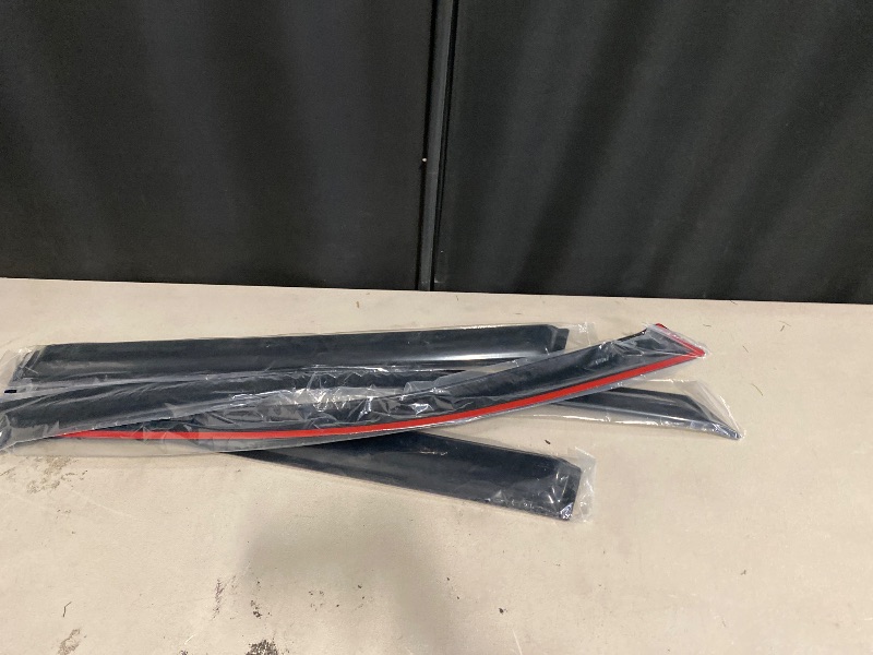 Photo 1 of 2019-2025 Tape-On Rain Guards Side Window Deflector Visors for Toyota Rav4 LE XLE SE XSE Hybrid Premium Limited 2020 2021 2022 2023 2024