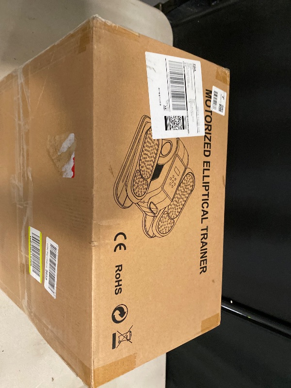 Photo 1 of Under Desk Elliptical Exercise Machine, Ellipse Leg Exerciser as Seen on TV with Remote, 15 Adjustable Speed, Portable Leg Exerciser While Sitting for Seniors, Quiet Elliptical Machine for Home Office