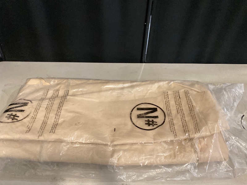 Photo 1 of Tarps Now 6x8 Feet Waterproof Canvas Tarp|20 MIL Commercial Grade, Heavy Duty, Tear-Resistant, Rustproof Brass Grommets, Reinforced Edges| Ideal for Construction, Trucking, Manufacturing –Tan Color