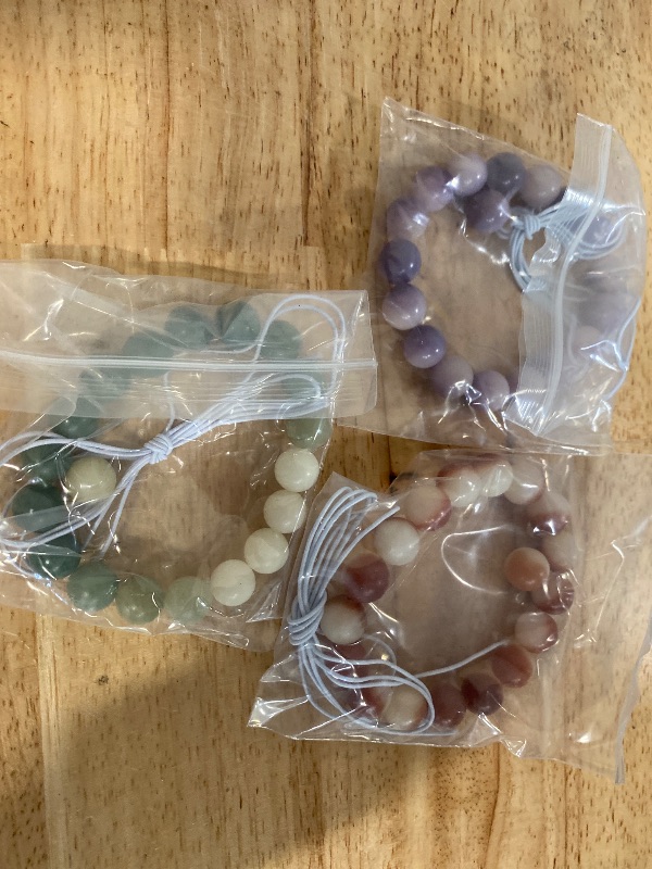 Photo 1 of 3Pcs Traditional Chinese Feng Shui Lucky Bracelet Set, Enhance Luck, Harmonize Energy, Auspicious Blessings, Ward Off Evil, Good Fortune, Wealth, Friendship, for Men and Women