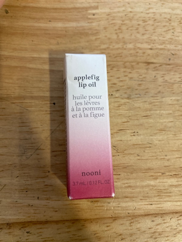 Photo 1 of NOONI Korean Hydrating Lip Oil - Applefig | Long-Lasting, Moisturizing, Plumping, Revitalizing for Dry Lips, Waterproof, No Peel Off, Hydrating, Nourishing Crystal Clear, 0.12 FL Oz