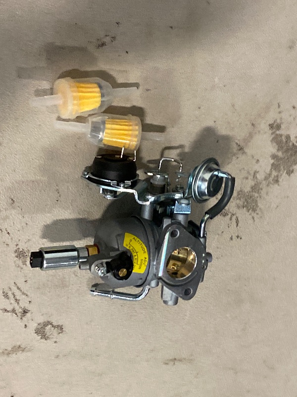 Photo 1 of 541-0765 Carburetor for Onan 5500 Generator replace 5410765 146-0774 A043B781 141-0983 Grand Marquis Gold Generator with Mounting Gaskets Fuel Filter Cleaner Tool Kit by TOPEMAI