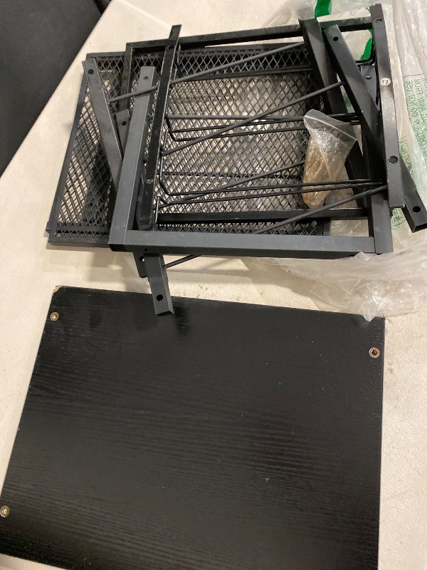 Photo 1 of REDCAMP Folding Campfire Grill Heavy Duty Steel Grate, Portable Over Fire Camp Grill for Outdoor Open Flame Cooking Large