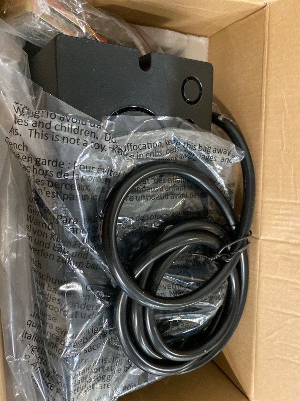 Photo 1 of Pop up Power Strip, Embedded countertop Pop Up Outlet, 6.5FT 16AWG Cable 4 AC Outlets max power1875w USB C PD 20W Fast Charging Used for Office, Conference, Home, Study, Table etc -Black