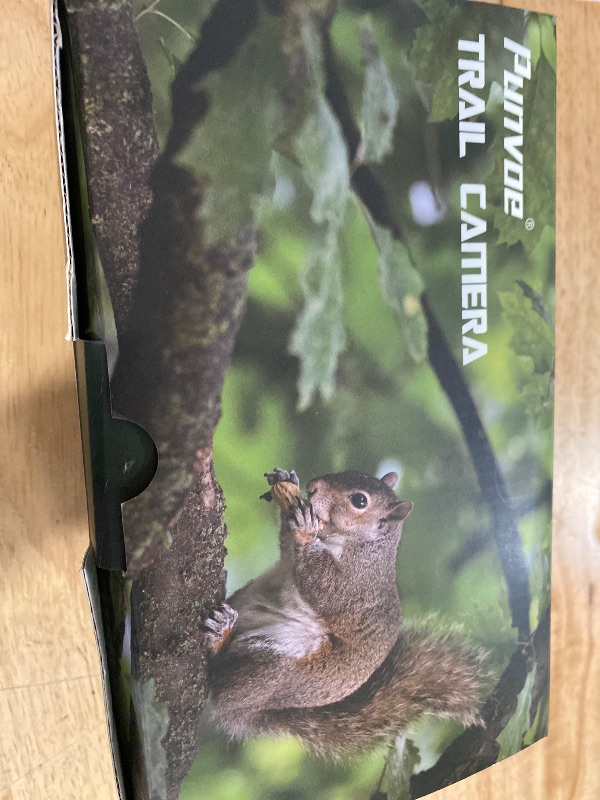 Photo 1 of Punvoe Trail Camera WiFi 4K 64MP with 64GB Memory Card 8 Batteries and Night Vision Ip67 Waterproof 130°Wide Angle 0.1s Trigger Speed, Suitable for Outdoor Wildlife Detection, Monitoring Game Cam