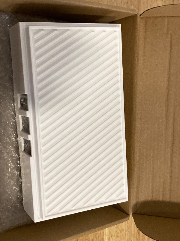 Photo 1 of Wired Doorbell Chime, 16V 10VA Front and Rear Door Chime for Home Wall Inside, Compatible with Regular Doorbell Button and Doorbell Transformer, Two Loud Sounds (Delicate Style)