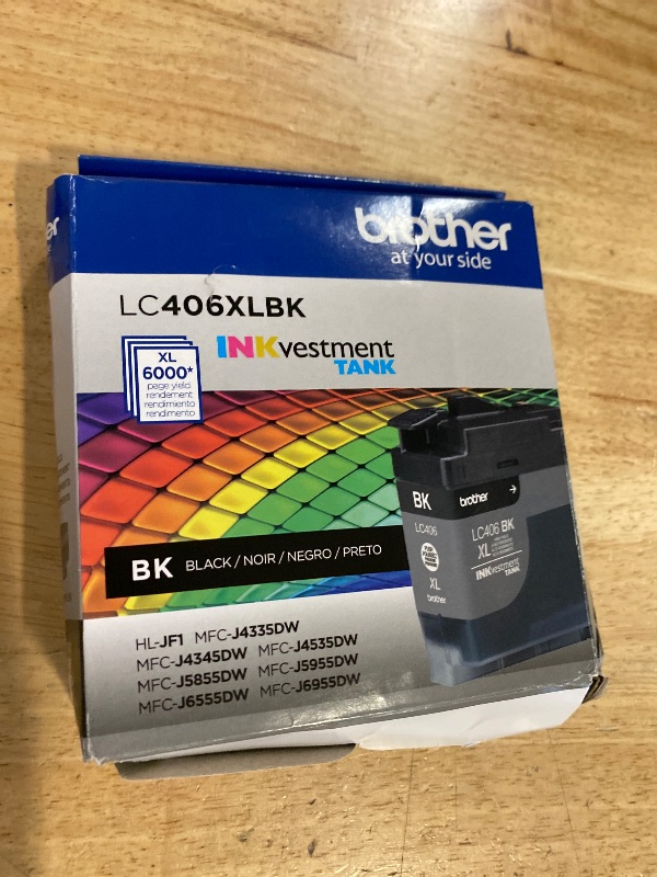 Photo 1 of Brother LC406XLBK High Yield Black -Ink -Cartridge