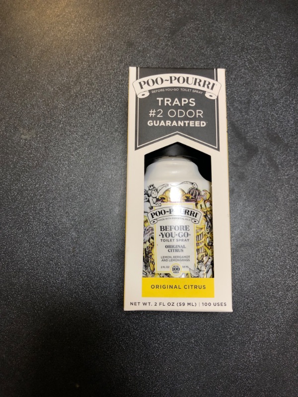 Photo 2 of Poo-Pourri Before You Go Original Citrus Toilet Spray - Citrus - Size 2.0 Oz
