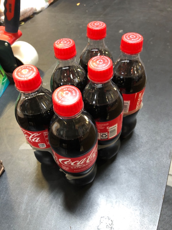 Photo 1 of Coca-Cola 6-Pack 16.9 Oz Classic EXP NOV 04 2024
 