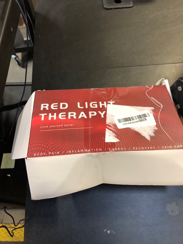 Photo 3 of Red Light Therapy, Cordless Infrared Therapy Pad for Back Knee Leg Pain Relief, Portable 660nm 850nm Wireless Red Infrared Light Therapy Wrap Belt with Rechargeable Controller Gift for Women Men