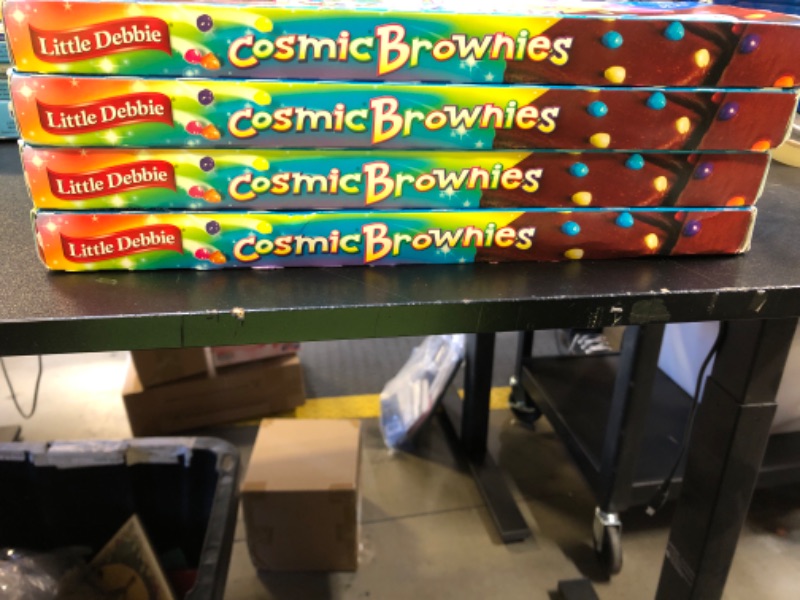 Photo 2 of Little Debbie Cosmic Brownies, 6 Individually Wrapped Brownies, 13.1 OZ Box 13.1 Ounce  
(4 pack)  exp.11/02/2024