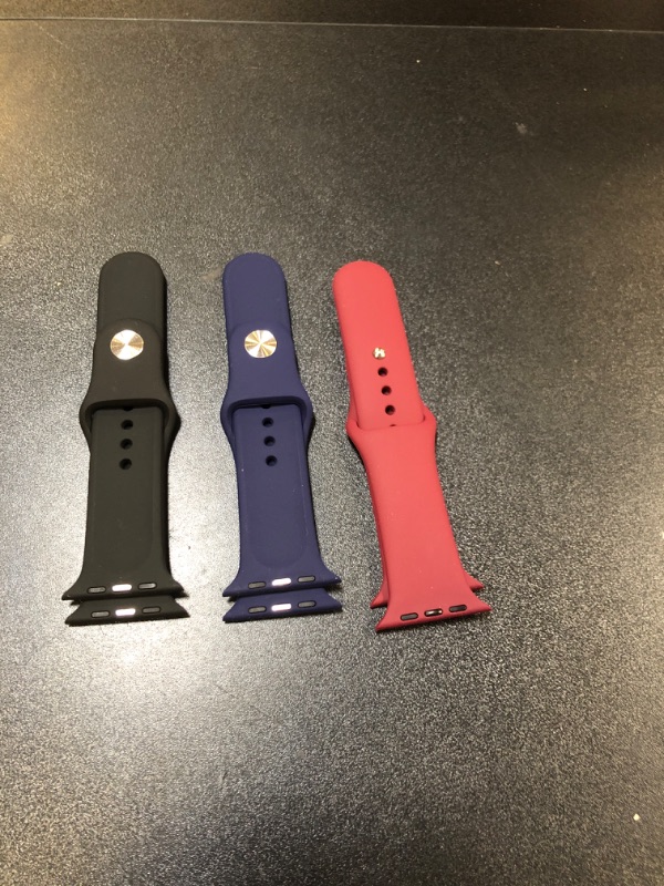 Photo 1 of 3 pack silicone watch bands small