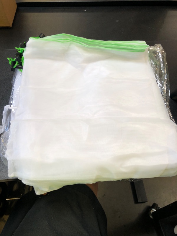 Photo 1 of 100 PACK  OF REUSABL MESH BAG