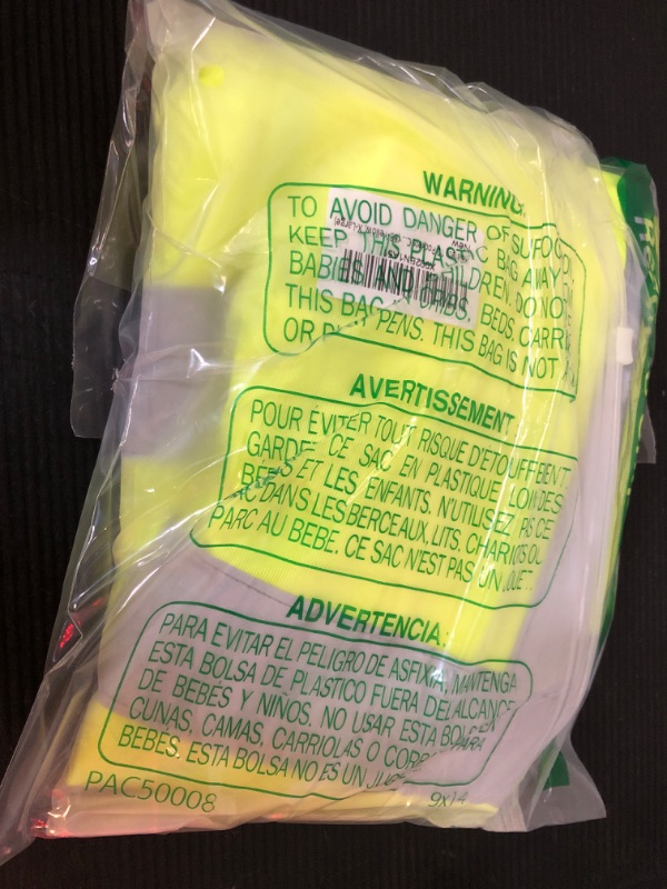 Photo 1 of XL---JKSafety 10 Pockets Class 2 High Visibility Zipper Front Safety Vest Yellow with High Reflective Strips Meets ANSI/ISEA Standards  