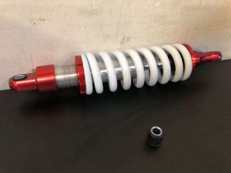 Photo 1 of 330mm ATV Rear Shock,330mm Universal Rear Shock Damper Adjustable Dam for Pit Quad Dirt Bike ATV