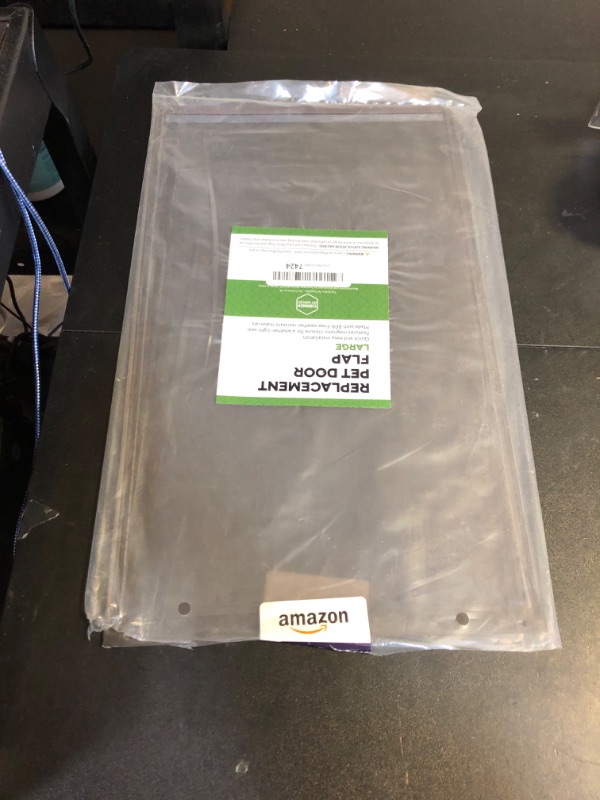 Photo 2 of Large Replacement Dog Door Flap Compatible with PetSafe Freedom Doggie Doors PAC11-11039 - Measures 10 1/8" x 16 7/8" Made from flexible