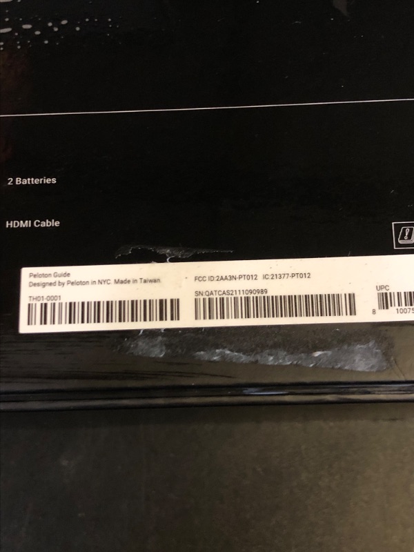 Photo 2 of Peloton Guide AI-Powered Personal Strength Training Device For Your TV, with Built-In Camera Technology, World-Class Instructors, and Motivating Training Features,Black
