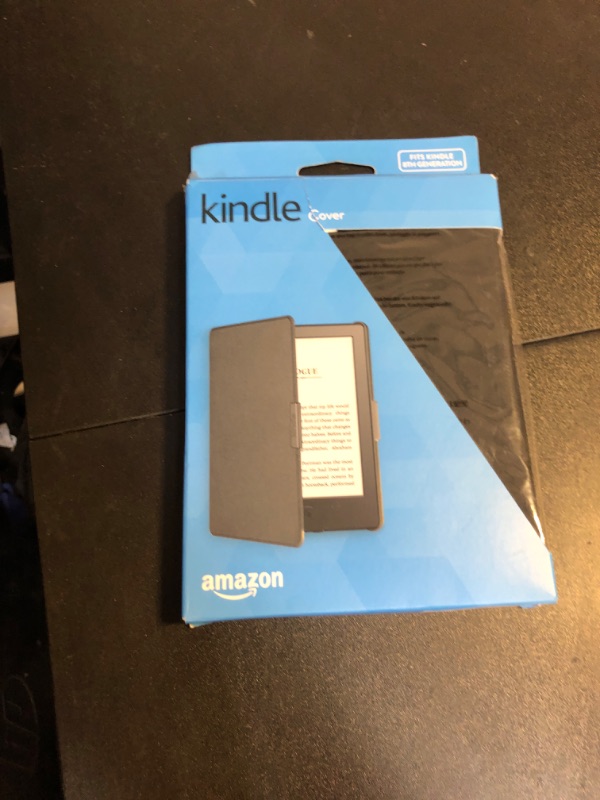 Photo 2 of Amazon Cover for Kindle (8th Generation, 2016 - will not fit Paperwhite, Oasis or any other generation of Kindles) - Black