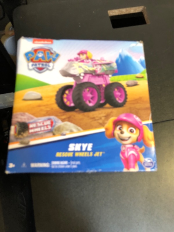 Photo 2 of Paw Patrol: Rescue Wheels Skye’s Jet, Toy Truck with Transformation into Jet-Mode and Collectible Action Figure, Kids Toys for Boys & Girls Ages 3+