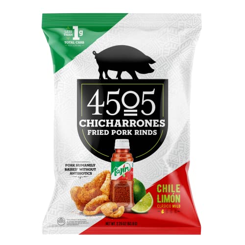 Photo 1 of 5 PCK 4505 Meats Chicharrones Tajin 2.25oz EXP SEP 26 2024