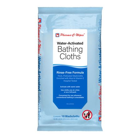 Photo 1 of 20644098032204
Pharma-C Water-Activated Bathing Cloths (6 Packs of 10 Cloths) - Fresh Scent. No-Rinse.
 