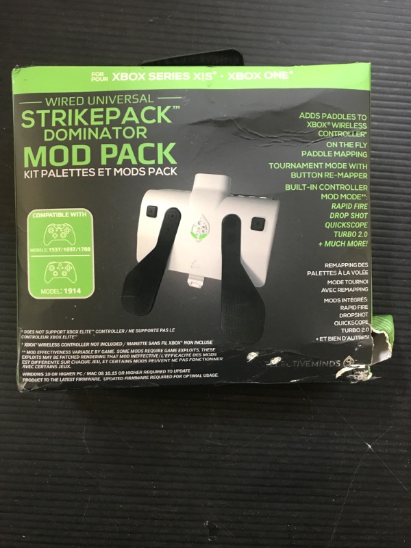 Photo 2 of Collective Minds Strike Pack Wired Dominator for Xbox Series X S and Xbox One