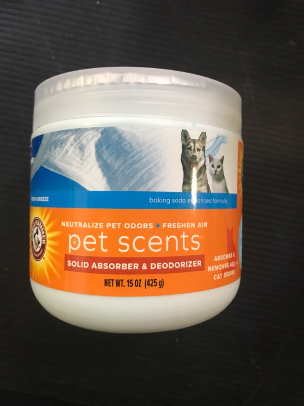 Photo 1 of Arm & Hammer Pet Scentsations Fresh Breeze Solid Deodorizer, 12-oz jar