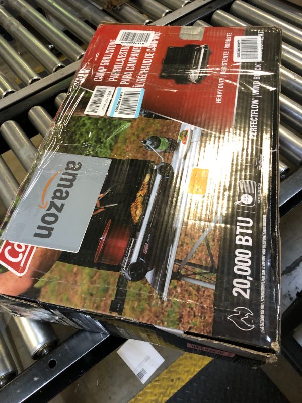 Photo 3 of Coleman Tabletop 2-in-1 Camping Grill/Stove, 2 Burner Propane Grill and Stove