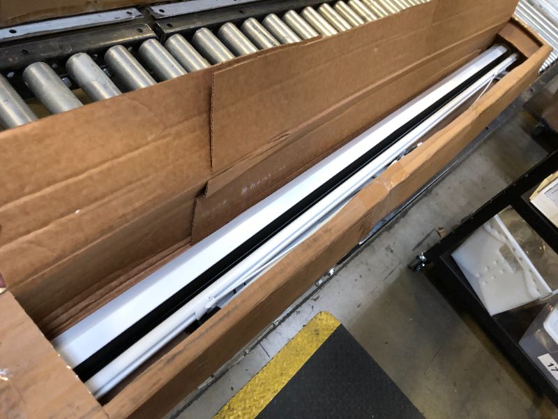 Photo 1 of PylePro - 72-Inch Floor Standing Portable Easy Fold-Out Roll-Up Tripod Projector Screen Matte White Surface