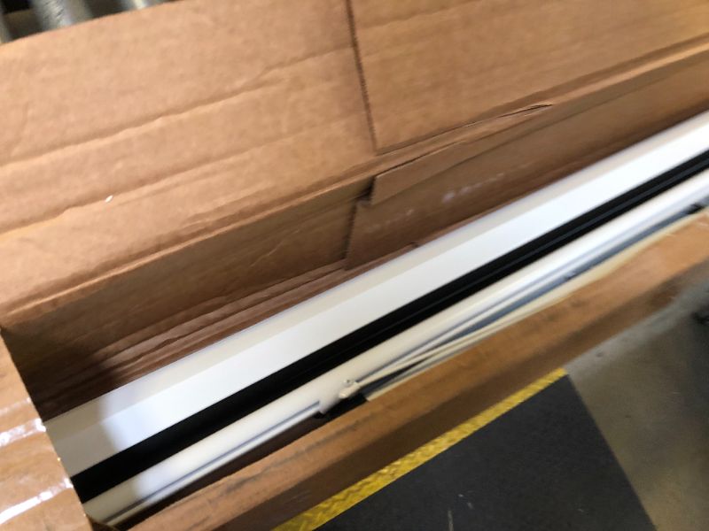 Photo 1 of PylePro - 72-Inch Floor Standing Portable Easy Fold-Out Roll-Up Tripod Projector Screen Matte White Surface