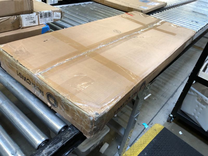 Photo 1 of HOOBRO Storage Chest, 43.3" Storage Bench, Rattan-Like Storage Trunk, Sturdy Entryway Bench Supports 220 lb, Shoe Bench, Safety Hinge, U-Shaped Opening, Easy Assembly, Natural NL22CW01