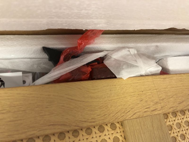 Photo 1 of HOOBRO Storage Chest, 43.3" Storage Bench, Rattan-Like Storage Trunk, Sturdy Entryway Bench Supports 220 lb, Shoe Bench, Safety Hinge, U-Shaped Opening, Easy Assembly, Natural NL22CW01