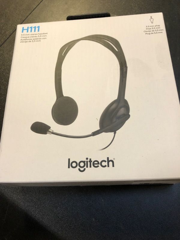Photo 1 of Logitech Stereo Headset H111 