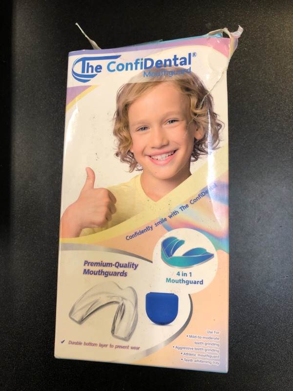 Photo 2 of The ConfiDental Mouth Guard for Grinding Teeth at Night - 2 Models for Child or Small Mouth Pack of 6 Moldable Dental Night Guards for Teeth Grinding and Clenching Teeth Grinding Mouth Guard for Sleep