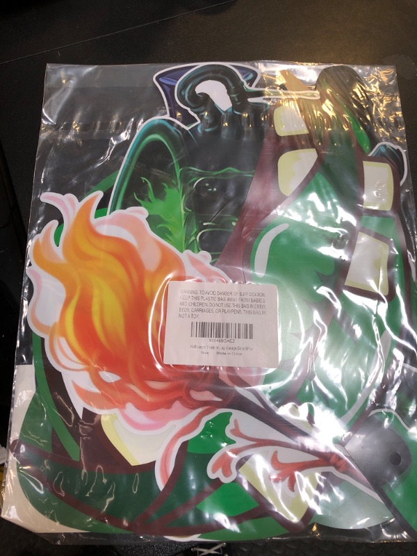 Photo 1 of Trunk or Treat Car Decorations Kit Witch Halloween Trick or Treat Decor for Outdoor Archway Garage Door 9Pcs