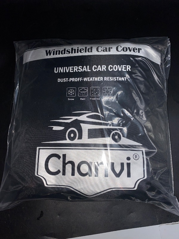 Photo 2 of Windshield Snow Ice Covers Extra Larger Size 97"x 63" Shade Waterproof Sun Protection All Cars, Trucks, SUVs, MPVs
