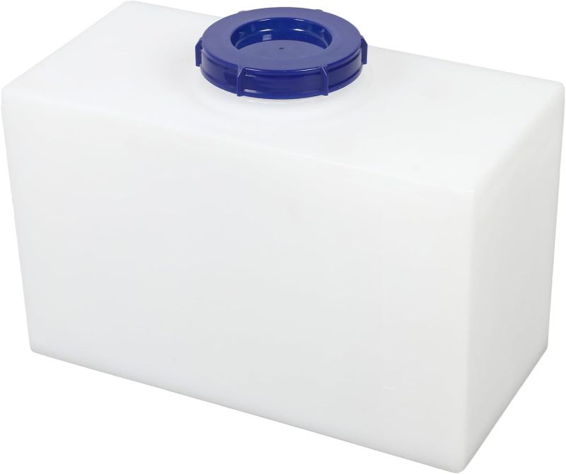 Photo 1 of 5 Gallon Fresh Water Holding for RV, Food Grade LLDPE Water Storage Container Portable for Trailer Boat Yacht, 15.75 x 9.84 x 7.87in
