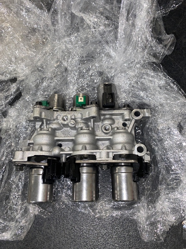 Photo 1 of SLTY Solenoid Valve Block, Transmission Solenoid Set 4F27E Replacement, Block Solenoid Pack Parts Perfect Compatible with Ford Mazda