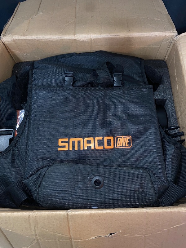 Photo 1 of NEW**SMACO Mini Scuba Diving Tank 1.9L Double Scuba Tank Reusable Small Pony Bottle up to 45 Mins Dive Time Portable Twin 1.9L Diving Air Tank Kit Diving Cylinder for Underwater Exploration Rescue S700 Max
