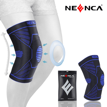 Photo 1 of XXL Neenca Knee Stabilizers Knee Support Knee Brace Knee Pad for Pain Relief Dark Blue(2XL)
