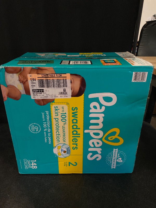 Photo 3 of Pampers Swaddlers Diapers Size 2 148 Count (Select for More Options)
